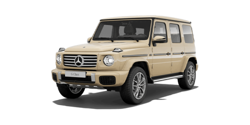 벤츠_The New G-Class_2025년형_color_ext_left_MANUFAKTUR 데저트 샌드 논 메탈릭.png