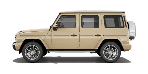 벤츠_The New G-Class_2025년형_color_ext_side_MANUFAKTUR 데저트 샌드 논 메탈릭.png